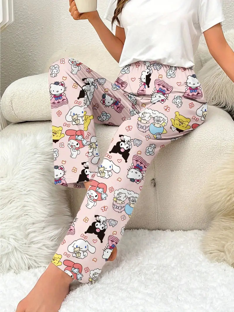 3 Pcs Sanrio Hello Kitty Pajama Pants