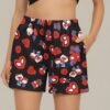 Hello Kitty Women's Black & Spider-Man Shorts