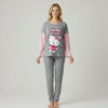 Hello Kitty Gray & Pink Pajama Set