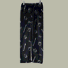Black Hello Kitty Fleece Drawstring Lounge Pants