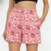 Hello Kitty x Spiderman Pink Cozy Shorts