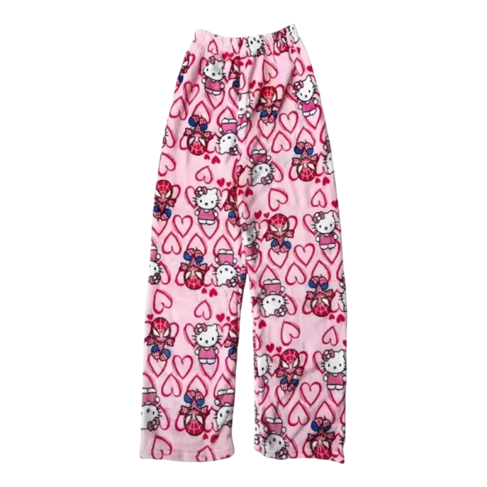 Hello Kitty Amazing Spiderman Pink Pajama