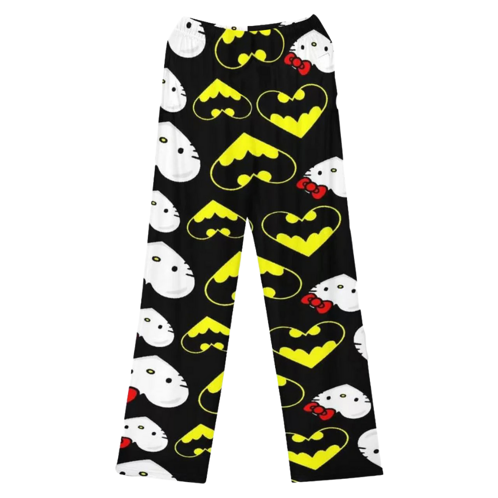Hello Kitty Black Dark Knight Cuteness Pajama