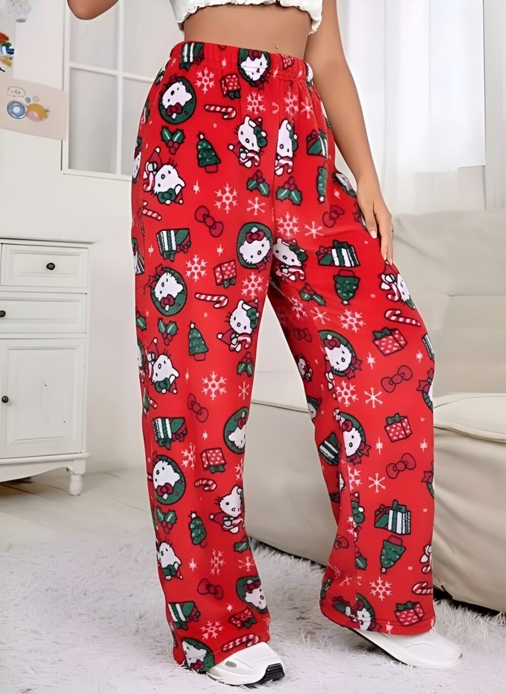 Hello Kitty Red Christmas Pajamas